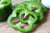 Organic Green Bell Pepper Sliced