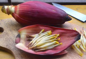 Organic Banana Blossom Peeled