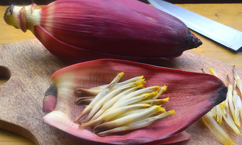 Organic Banana Blossom Peeled