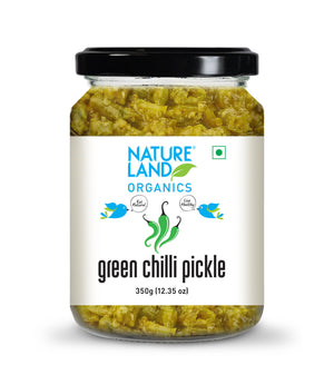 Organic Green Chilli Pickle-NL