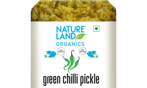 Organic Green Chilli Pickle-NL