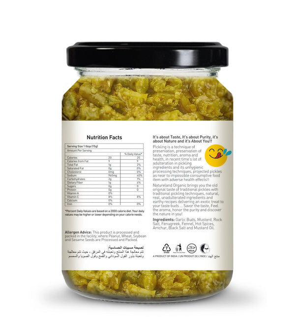 Organic Green Chilli Pickle-NL