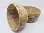 Hand Crafted Bamboo Basket (100% Biodegradable)