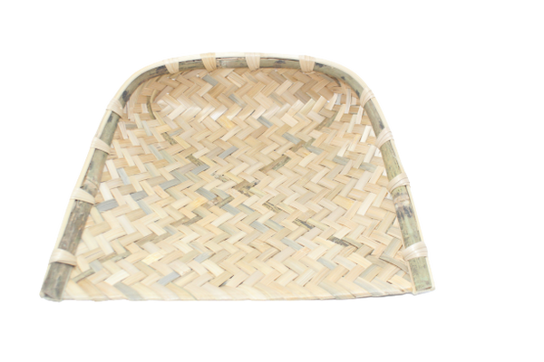Hand Crafted Bamboo Winnowing Basket (100% Biodegradable)