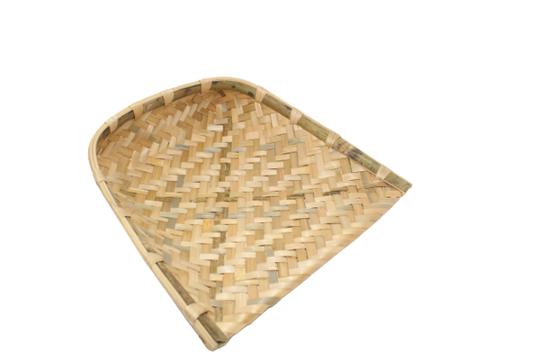 Hand Crafted Bamboo Winnowing Basket (100% Biodegradable)