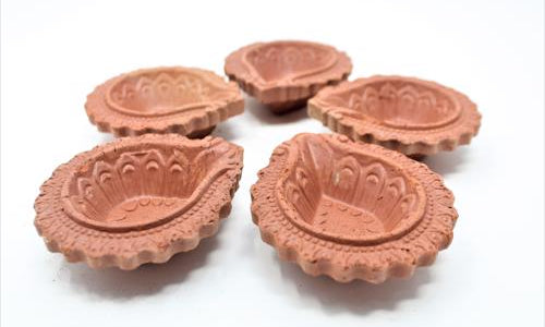 Terracota Diya Elegant