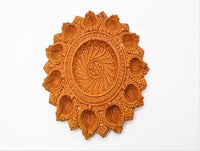 Terracota Diya Flower Big