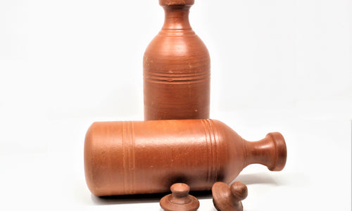 Terracotta Water Bottle 2L