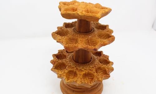 Terracota Tower Diya