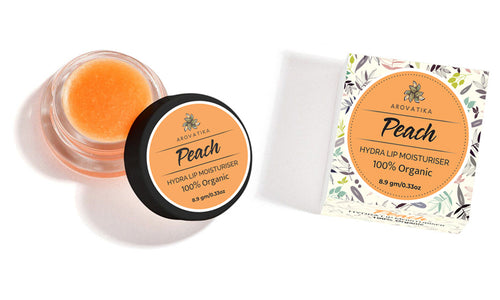 Organic Peach Lip Balm