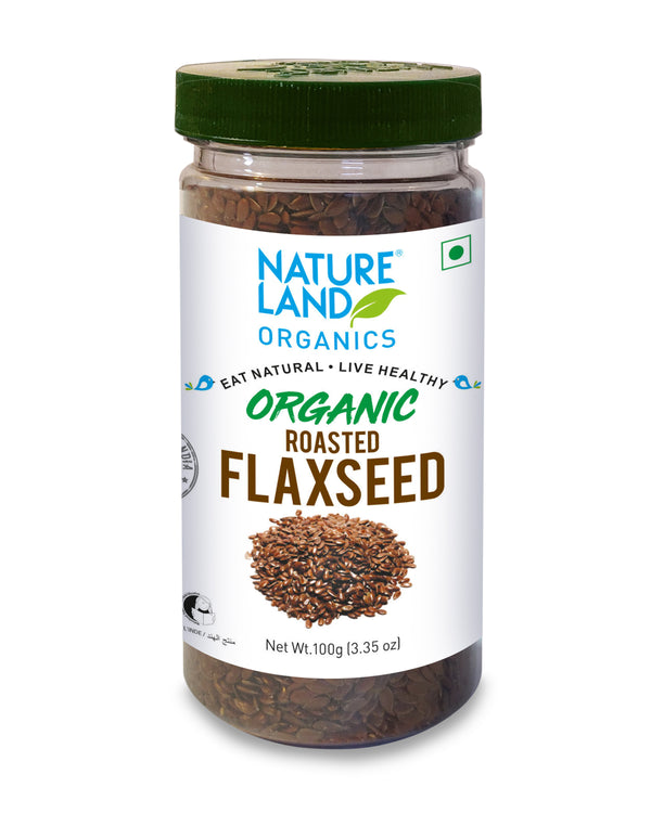 Organic Roasted Flax Seeds-NL