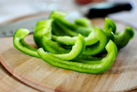 Organic Green Bell Pepper Chopped