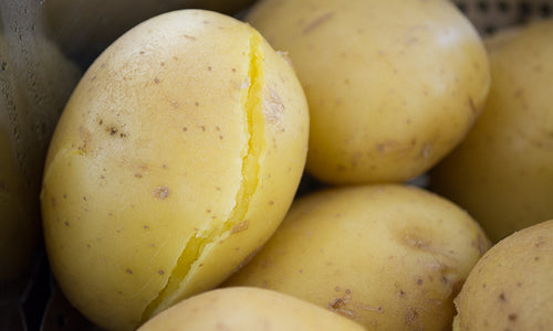 Organic Steamed Potato