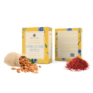 Almond Saffron Goat Milk Soap