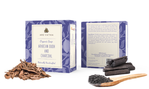Organic Arabian Oudh & Charcoal Soap (Herbal)