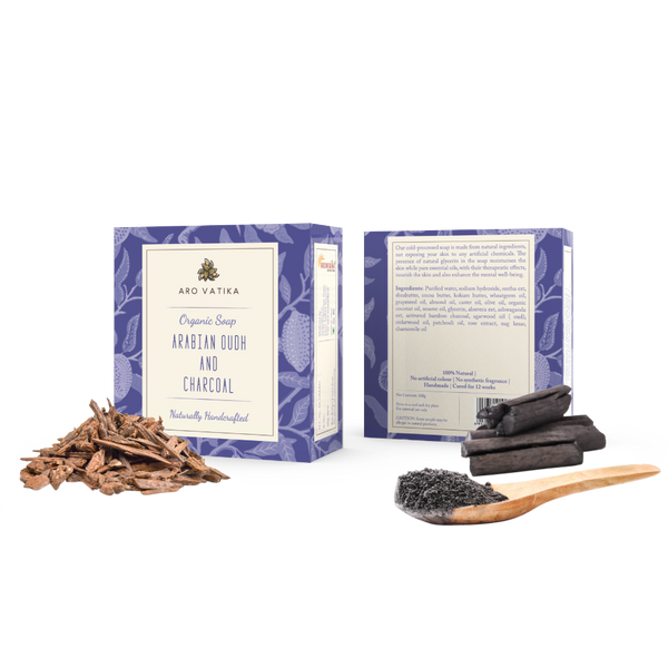 Organic Arabian Oudh & Charcoal Soap (Herbal)