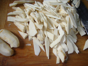 Organic Colocasia (Taro) Raw Strips