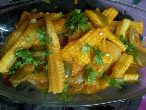 Organic Baby Corn Curry Mix
