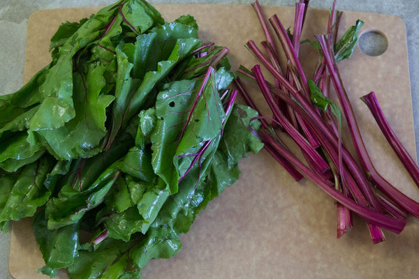 Organic Beetroot leaves