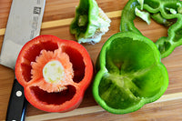 Organic Red & Green Bell Pepper For Stuffing