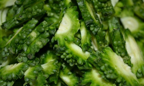 Organic Bitter Gourd Diced