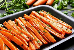 Organic Boiled Carrot Strips