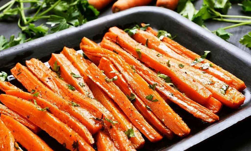 Organic Boiled Carrot Strips