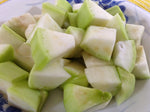 Organic Bottle Gourd Diced