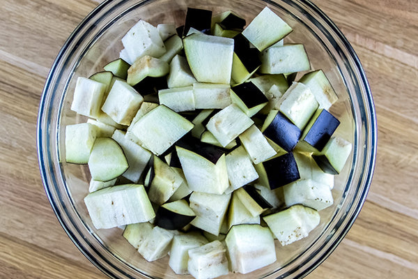 Organic Brinjal Chunks