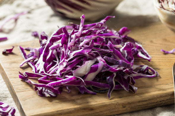 Organic Shredded Red Cabbage