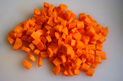 Organic Carrot Diced