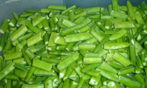 Organic Cluster Beans Diced