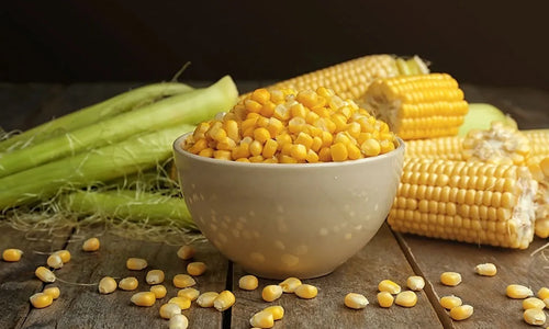 Organic Sweet Corn Kernels Steamed