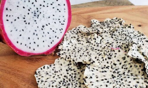 Organic Sun-Dried White Dragon Fruit Slices