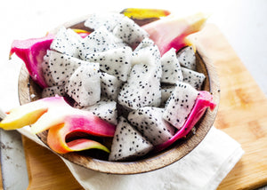 Organic Dragon Fruit White Diced
