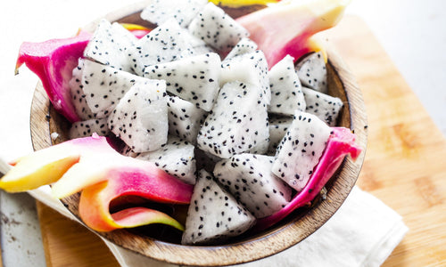 Organic Dragon Fruit White Diced