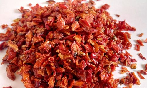 Organic Sun- Dried Red Bell pepper Flakes