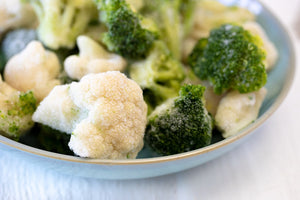 Organic Broccoli & Cauliflower Florets Frozen