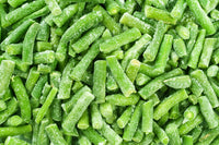 Organic French Beans Diced Frozen