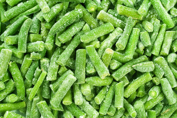 Organic French Beans Diced Frozen