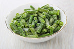 Organic French Beans Diced Frozen