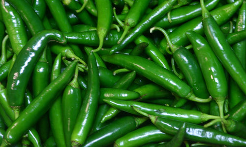 Organic Green Chilli