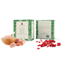 Organic Himalayan Rock Salt with Rose Petals (Herbal)