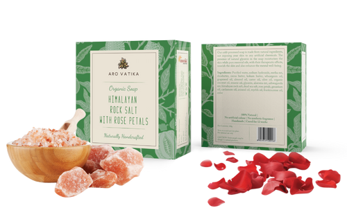 Organic Himalayan Rock Salt with Rose Petals (Herbal)