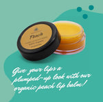 Organic Peach Lip Balm