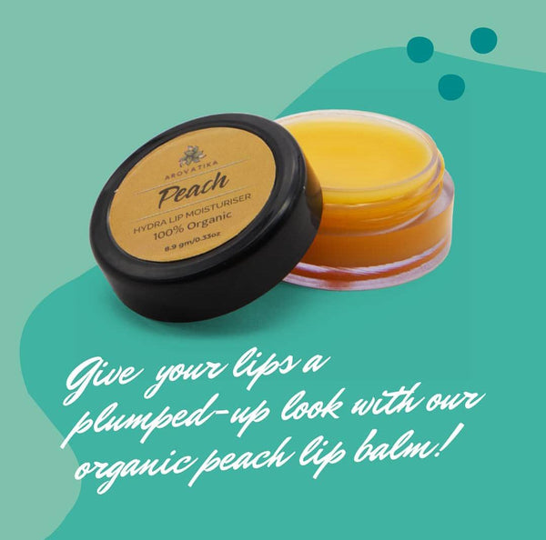 Organic Peach Lip Balm