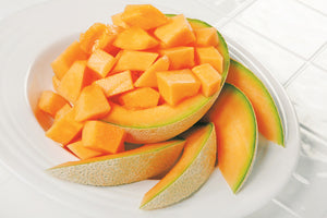 Organic Muskmelon Slices