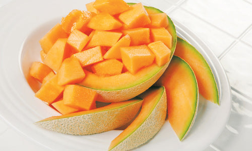 Organic Muskmelon Slices