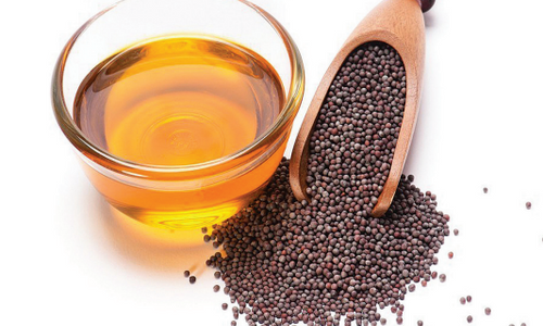 Organic Mustard Oil (Expeller pressed)*