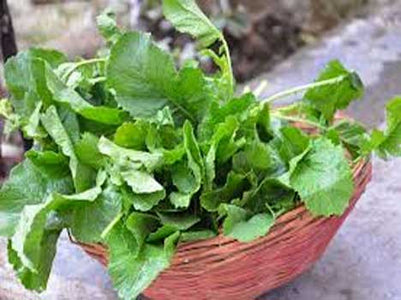 Organic Mustard Leaves